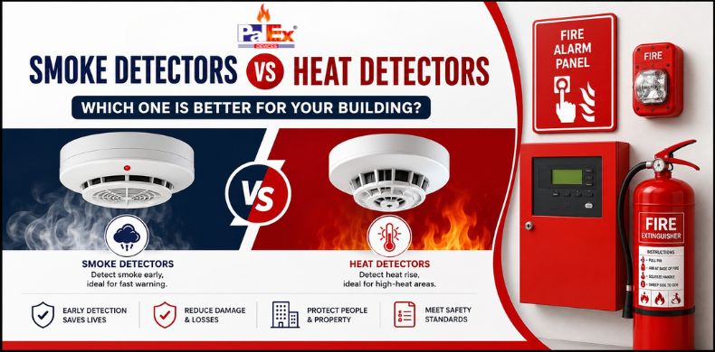 Smoke Detectors vs Heat Detectors: Which One Is Better for Your Building?