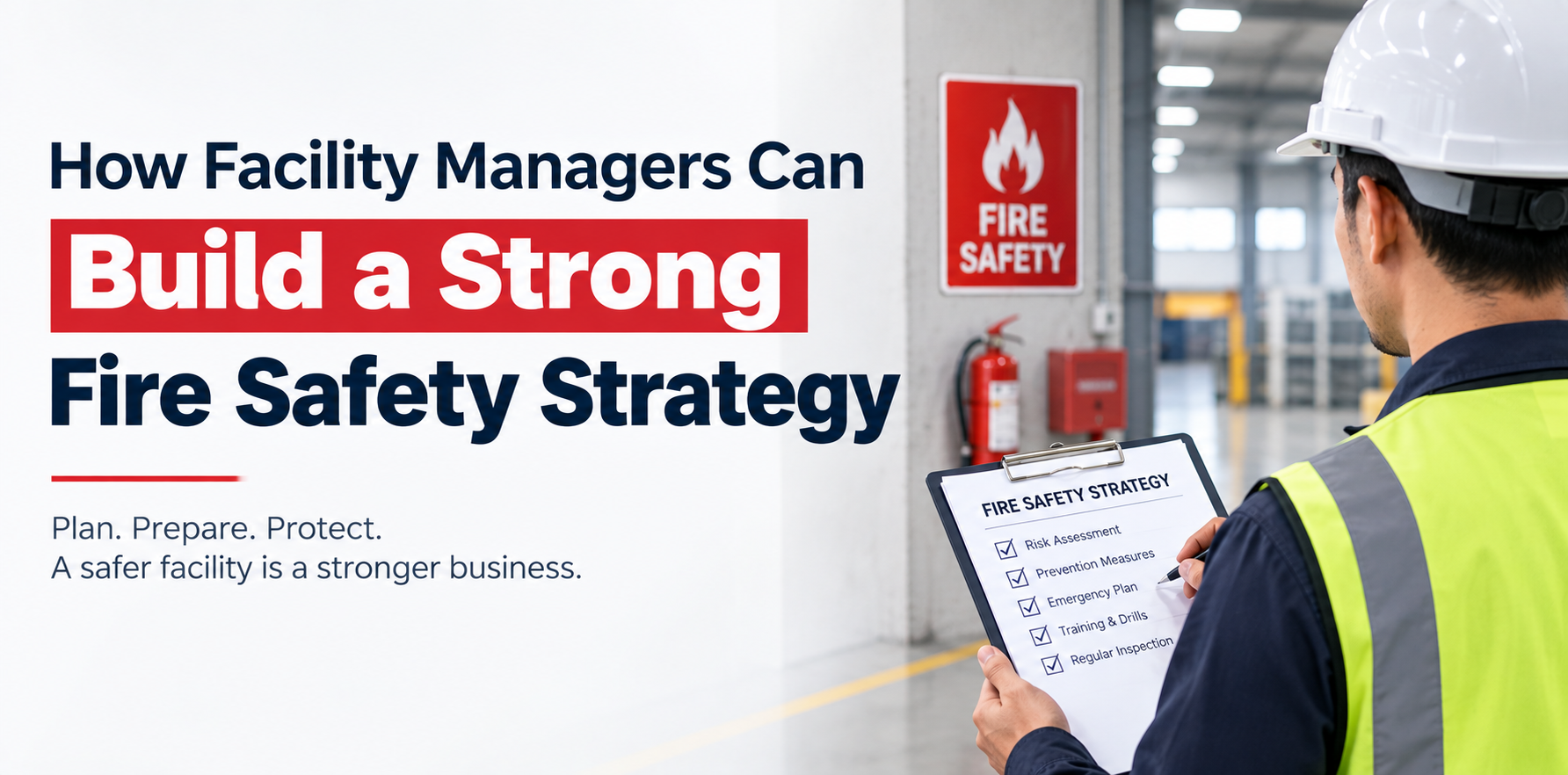 How Facility Managers Can Build a Strong Fire Safety Strategy
