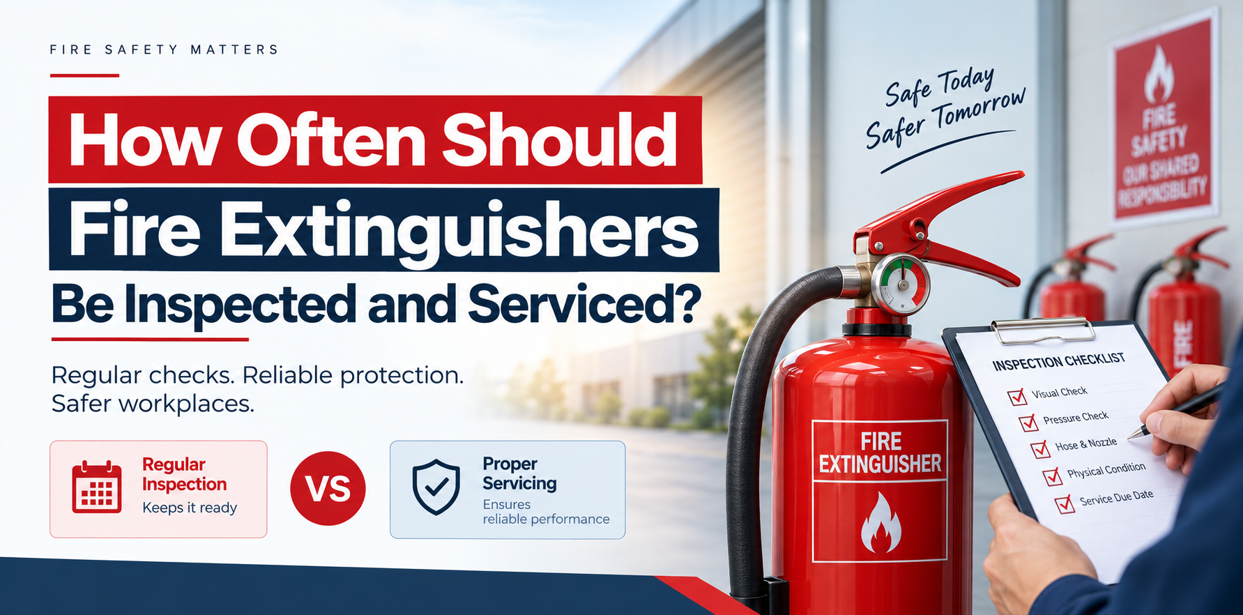 How Often Should Fire Extinguishers Be Inspected and Serviced?